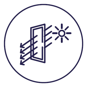 Solarium e vestiários 