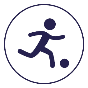 Campo de futebol gramado 