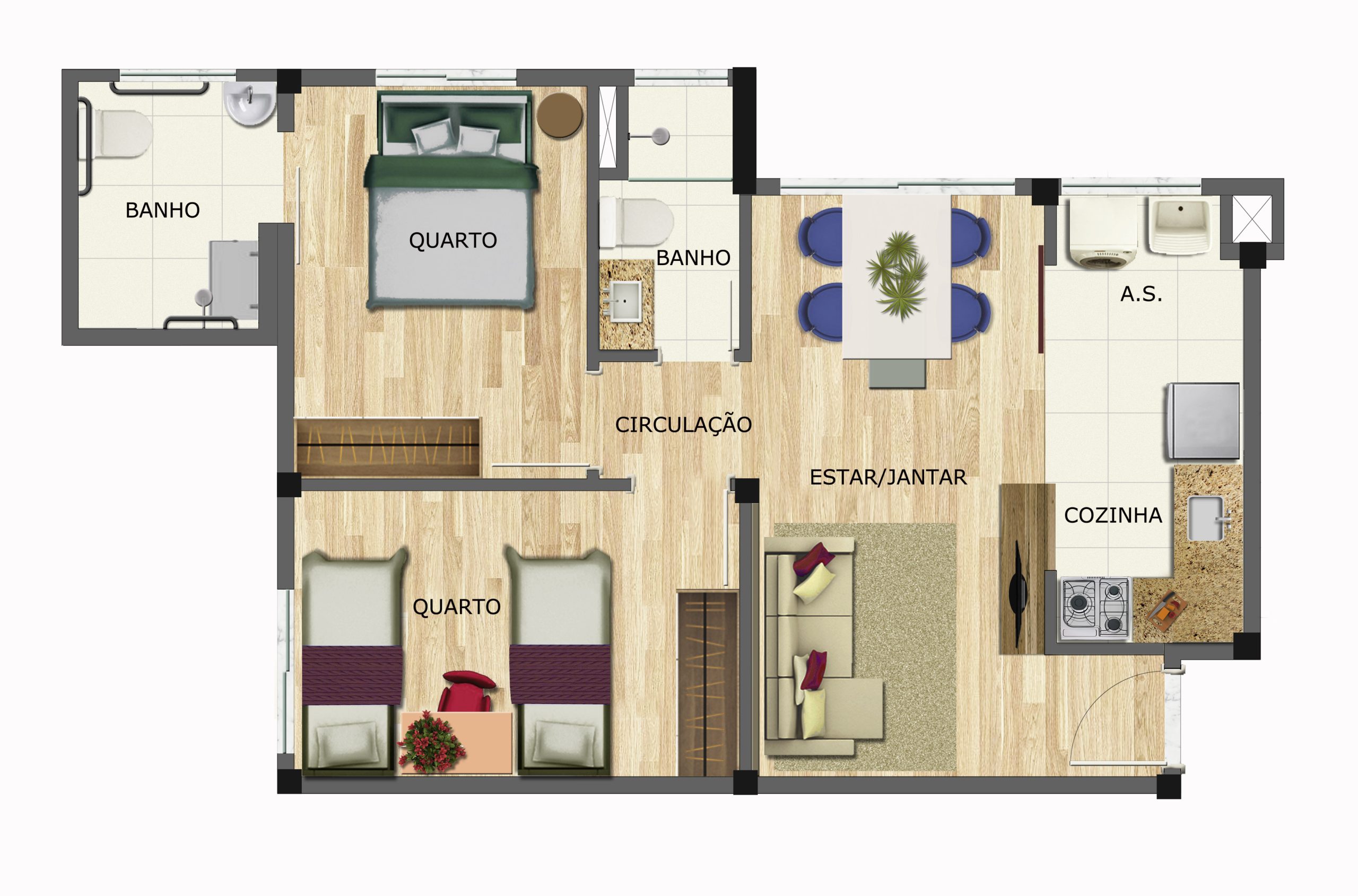 Planta 1 - Mais JK