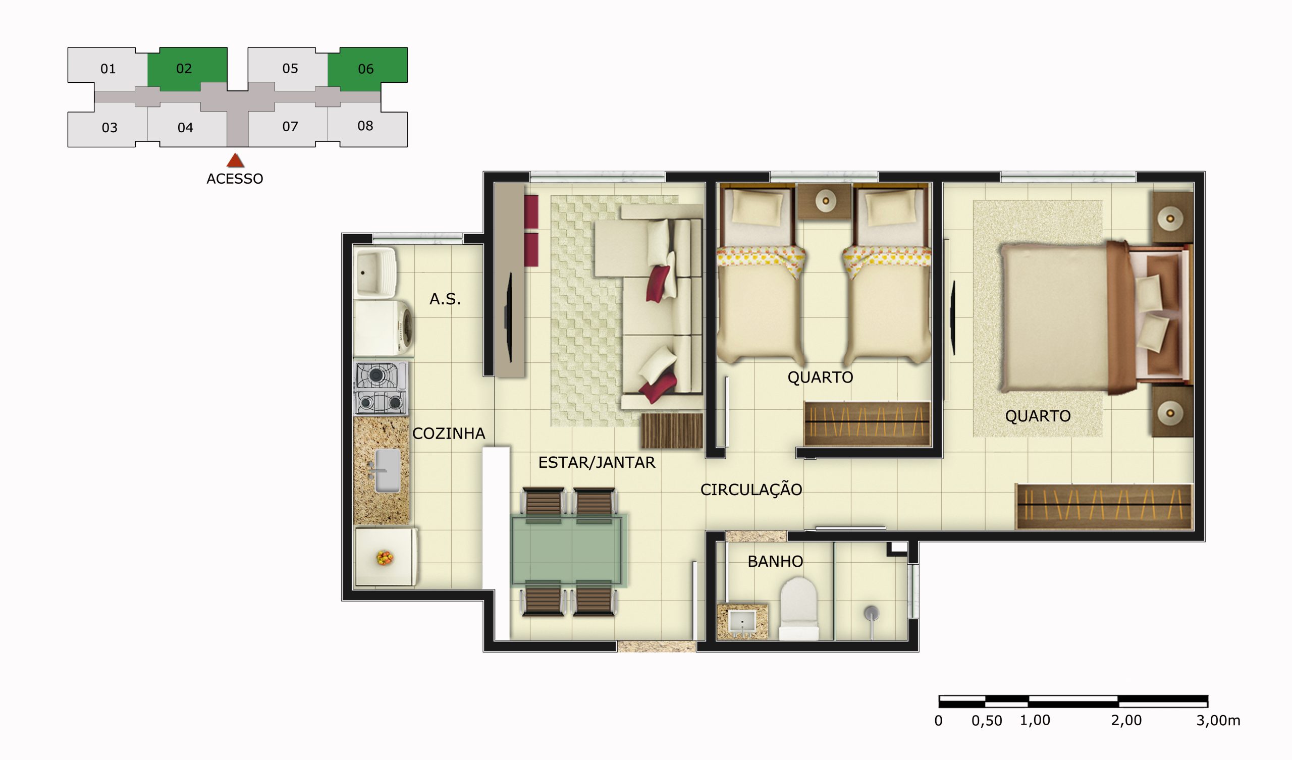 Planta 2 - Ville Safira