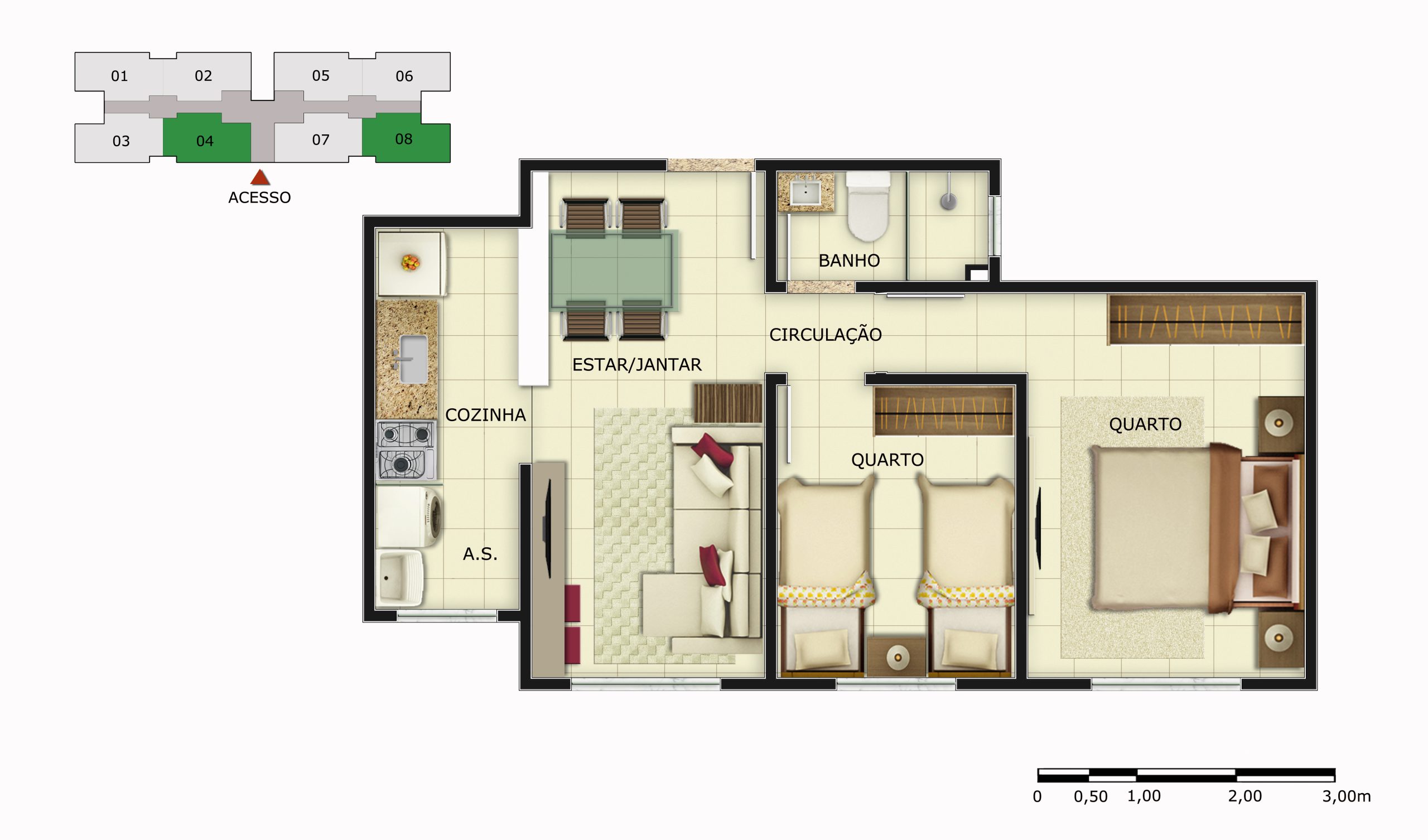 Planta 4 - Ville Safira