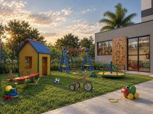 Perspectiva Ilustrada do Playground